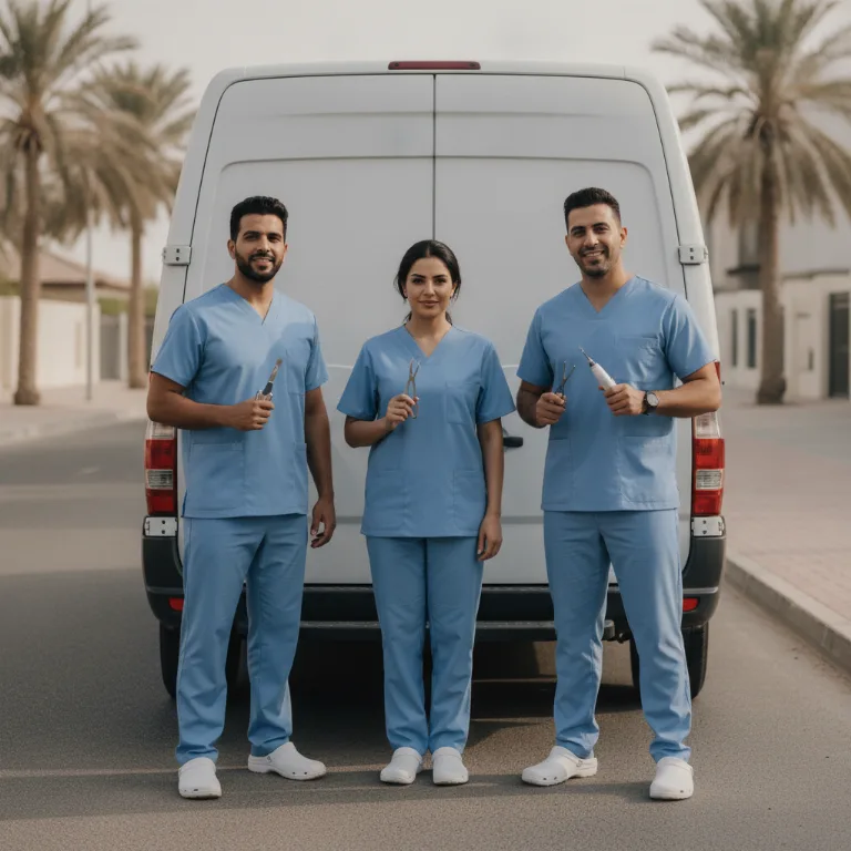 Podiatrist team in Al Shamkhah City